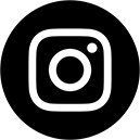 Instagram logo icon with a black background.