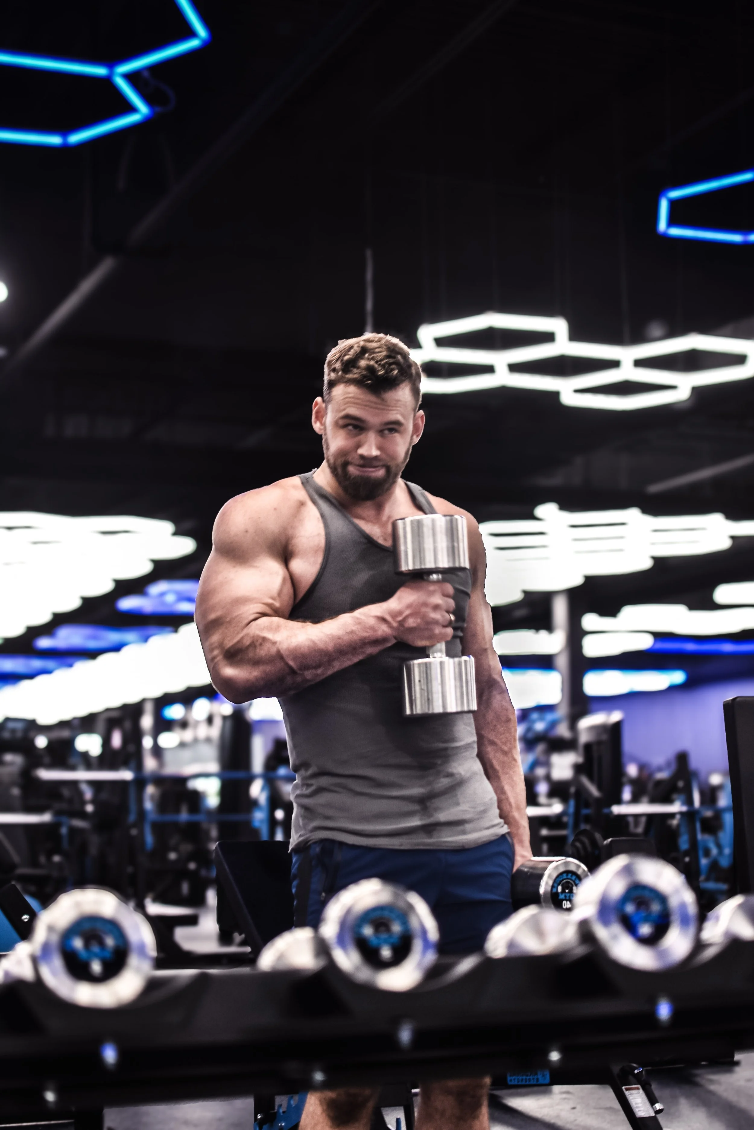 Zakary Edington bicep curl