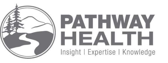 Pathway Health logo with a circular design of a river, trees, and mountains, and the words "Pathway Health" with the tagline "Insight | Expertise | Knowledge".