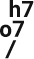 h7o7