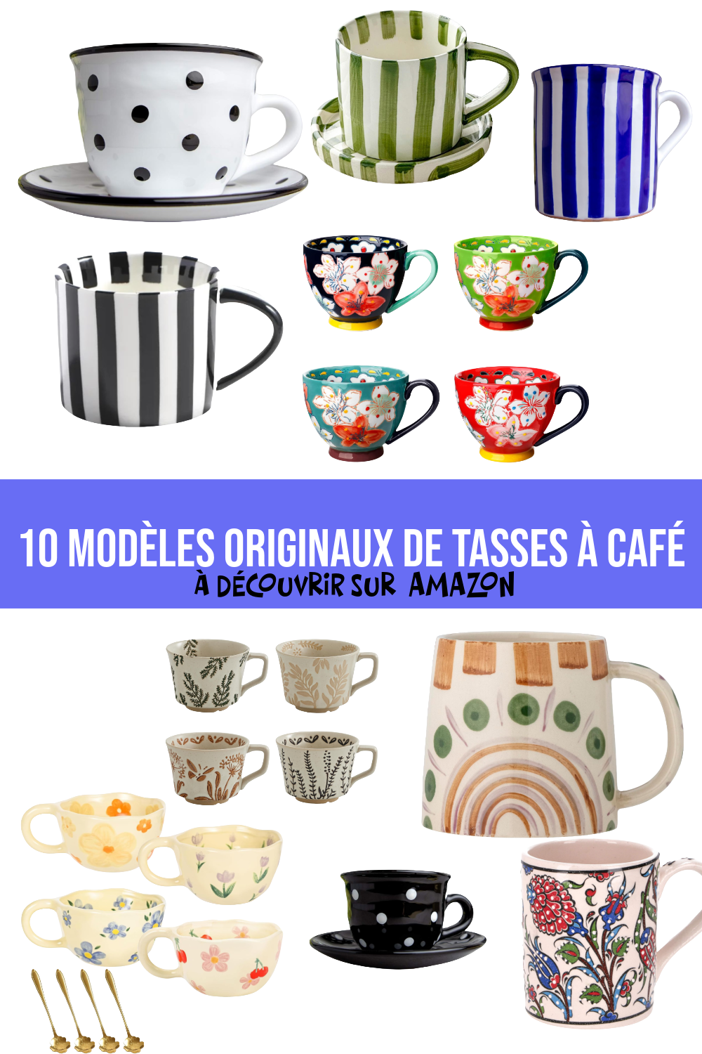 Ma sélection de tasses à café originales