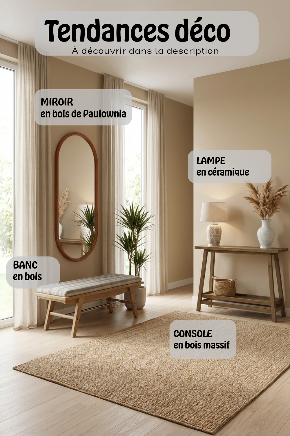 Transformer son entrée en un espace chaleureux et accueillant