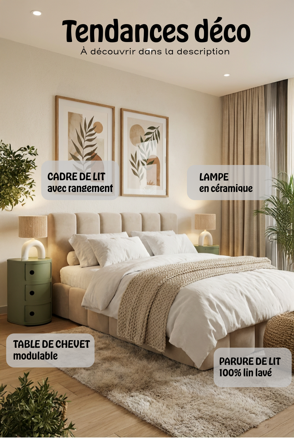 Chambre parentale cocooning
