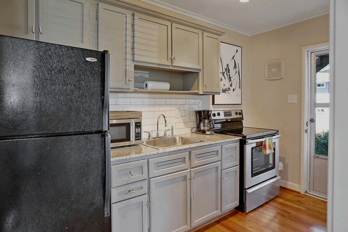 Cameron Village Modern Stylish Condo Kitchen Door.jpg