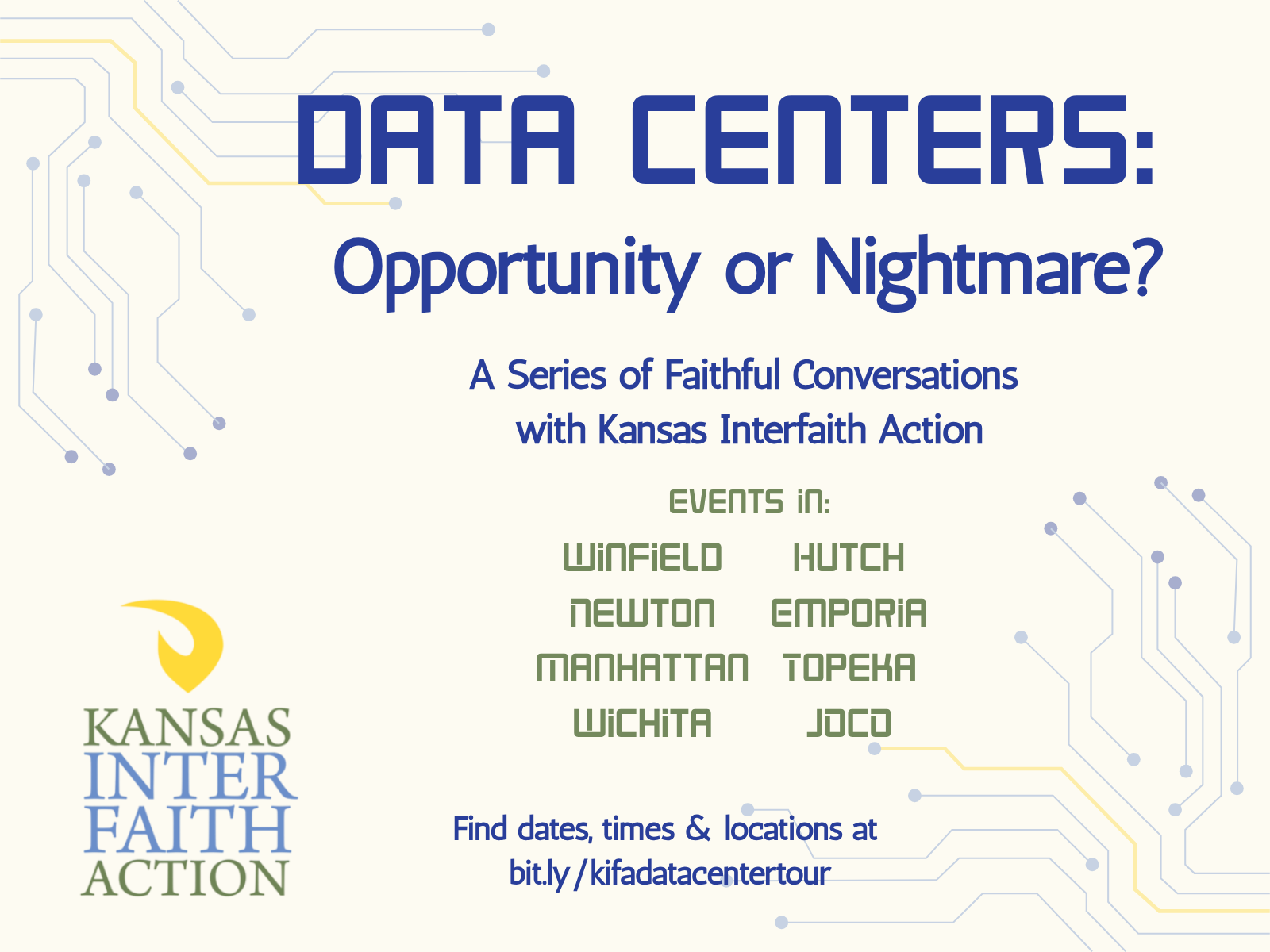 Data Centers: Opportunity or Nightmare? A Series of Faithful Conversations
