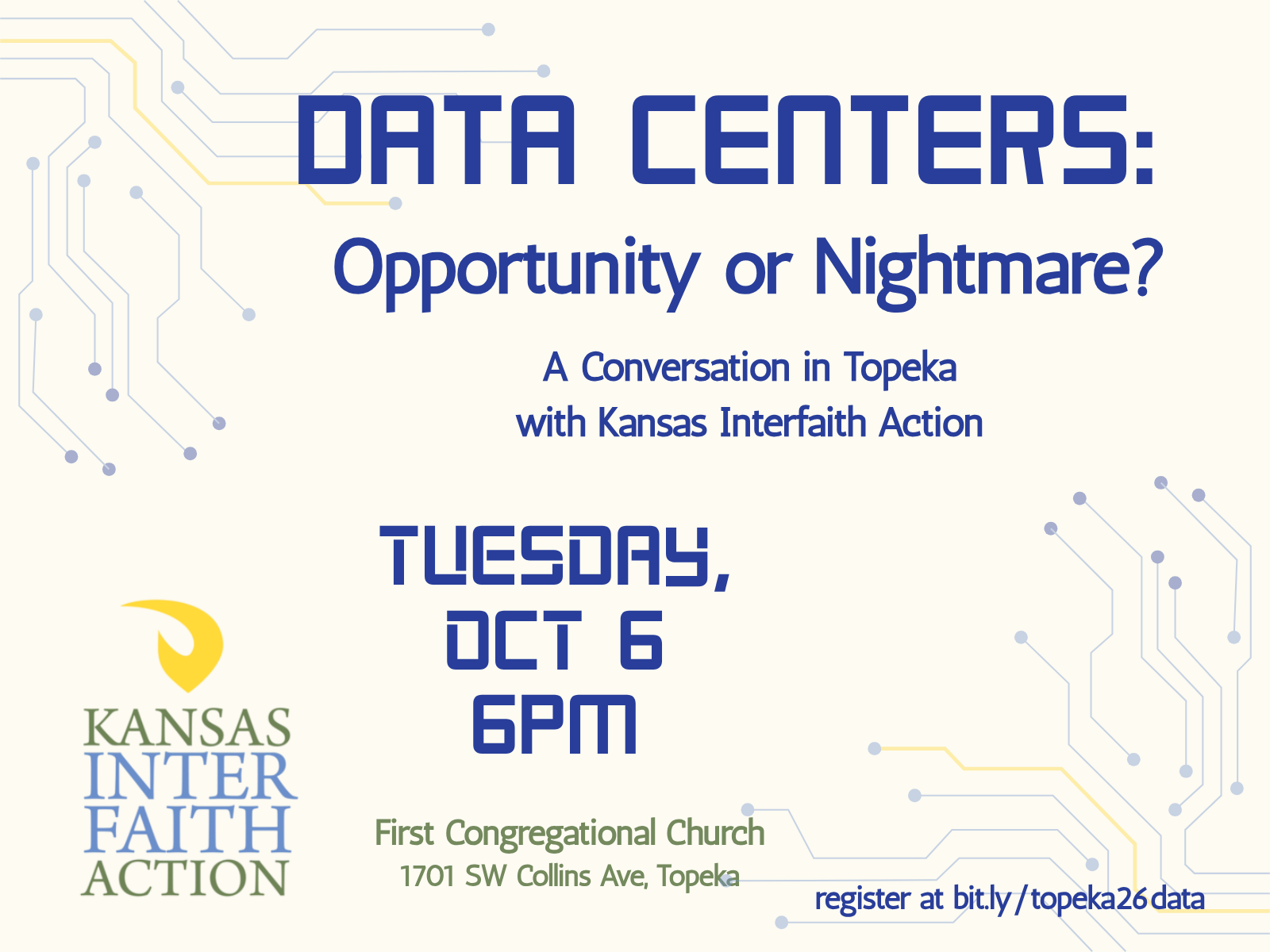 Data Centers: Opportunity or Nightmare? (Topeka)