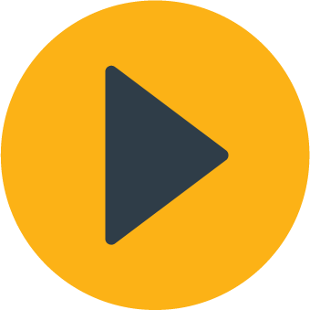 Yellow circle with a black right-pointing play button in the center.