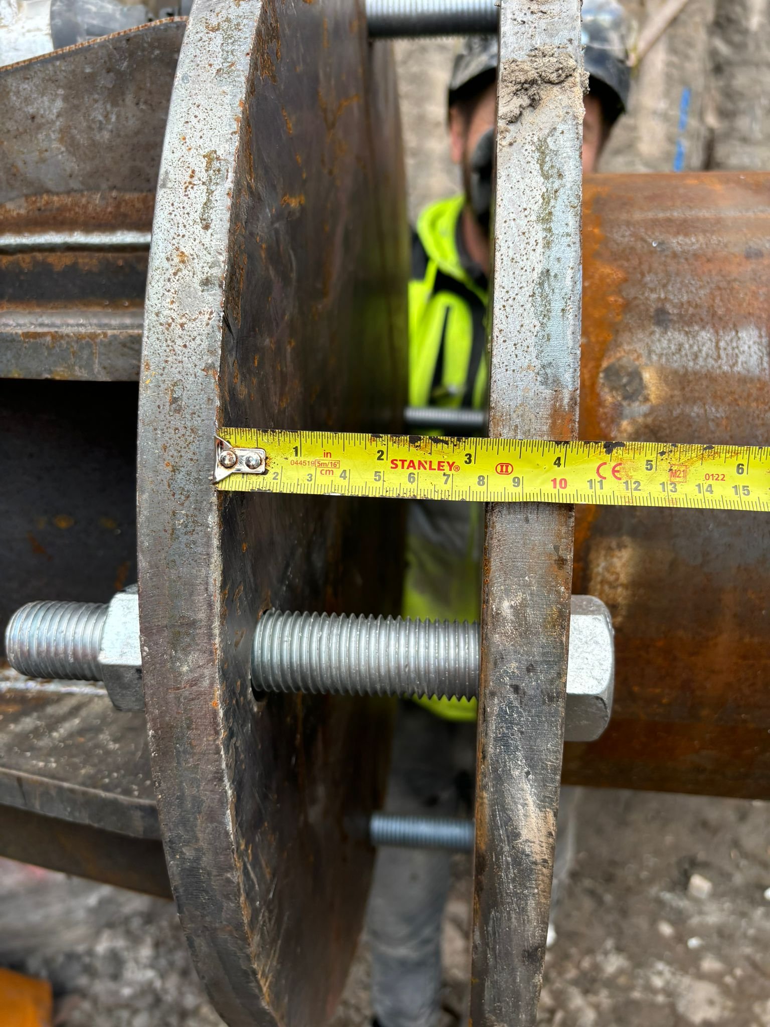 Verification of complex retention propping systems to ensure correct installation and structural compliance.