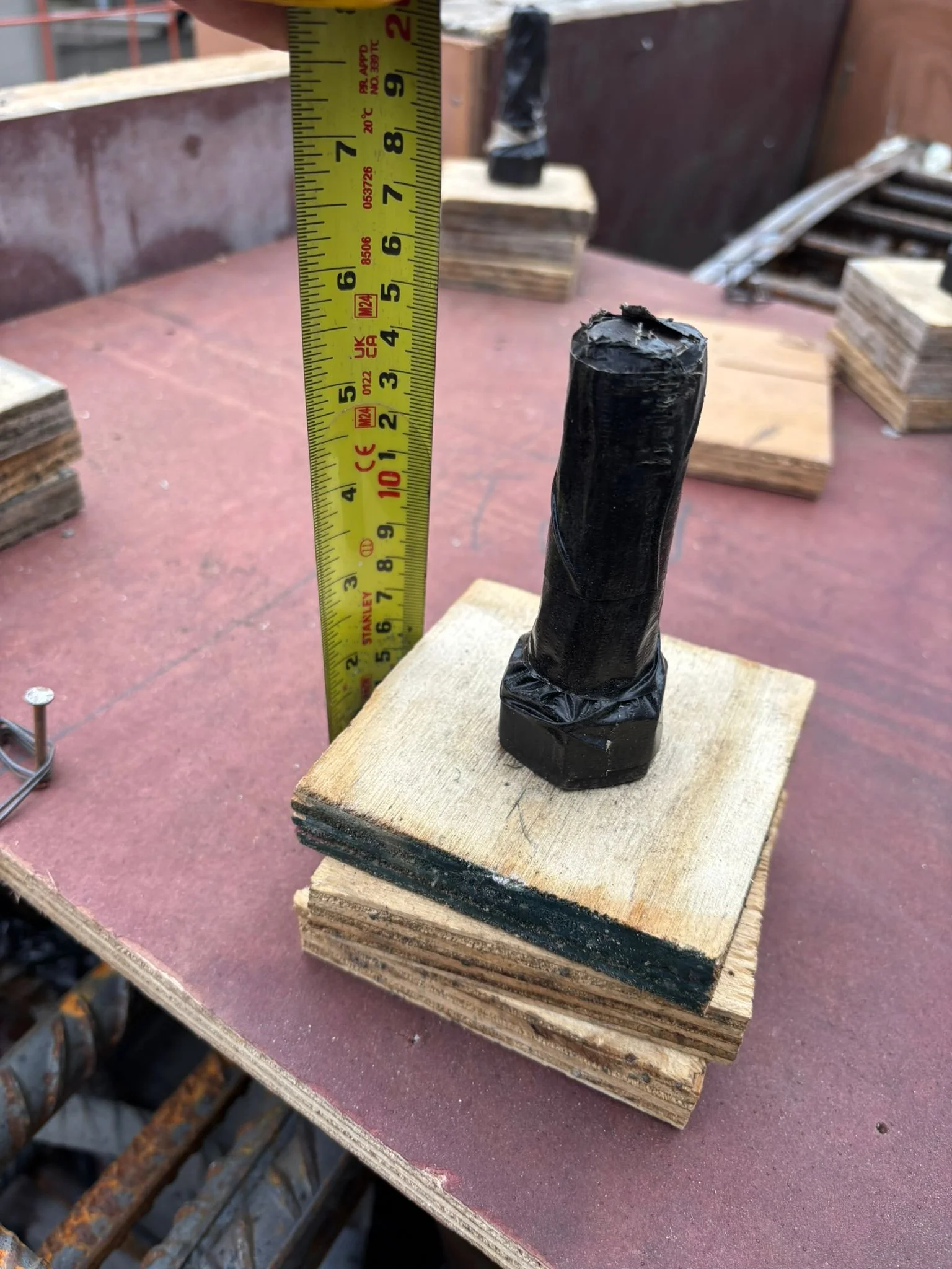 Installation and Verification of Cast-In Items