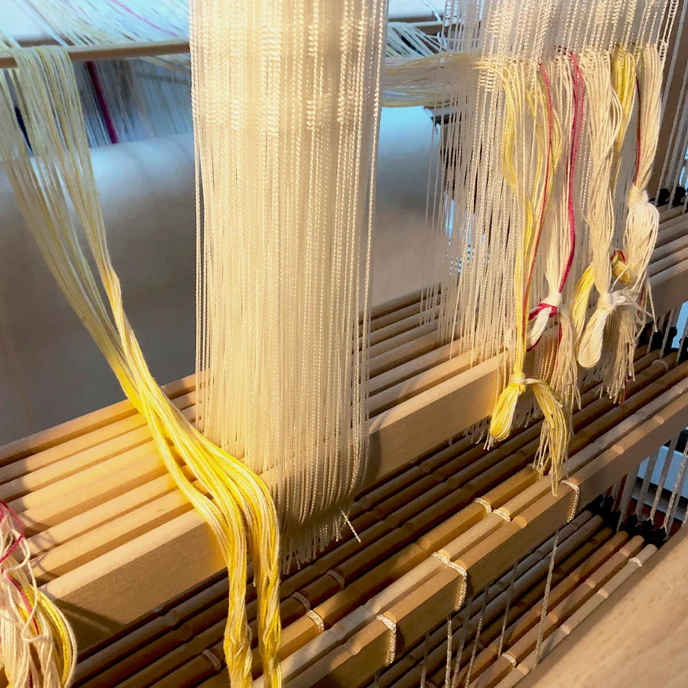 Threading in Order - Class 2/3 of Get it on the Loom Series by The Weaving Circle 