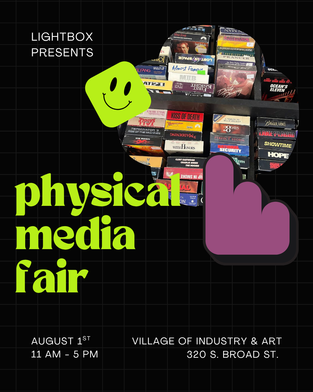 Lightbox Presents: Physical Media Fair