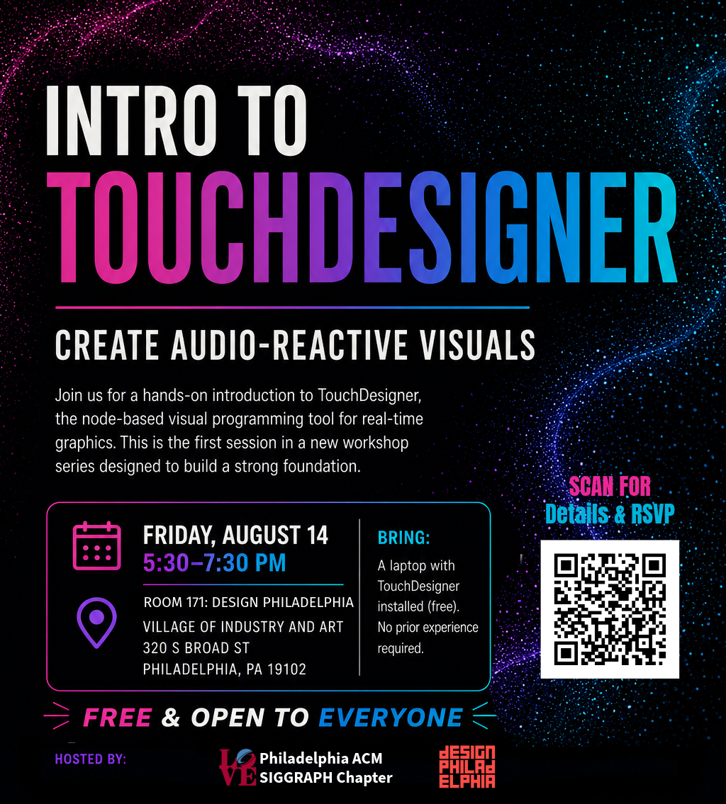 Intro to TouchDesigner