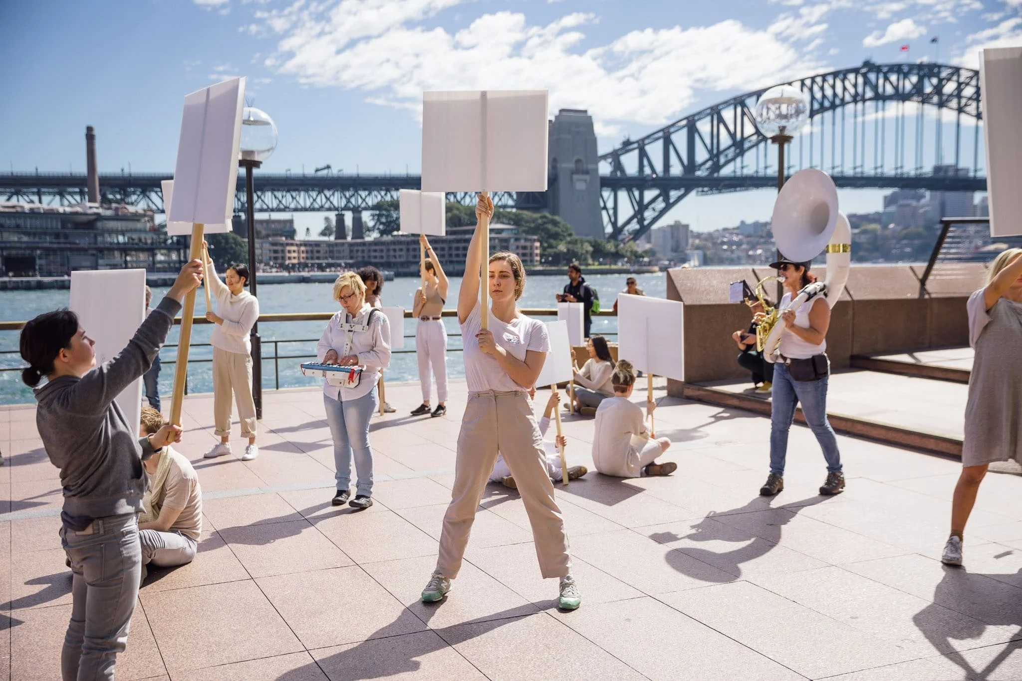 FringeArts: Blank Placard Dance, Replay