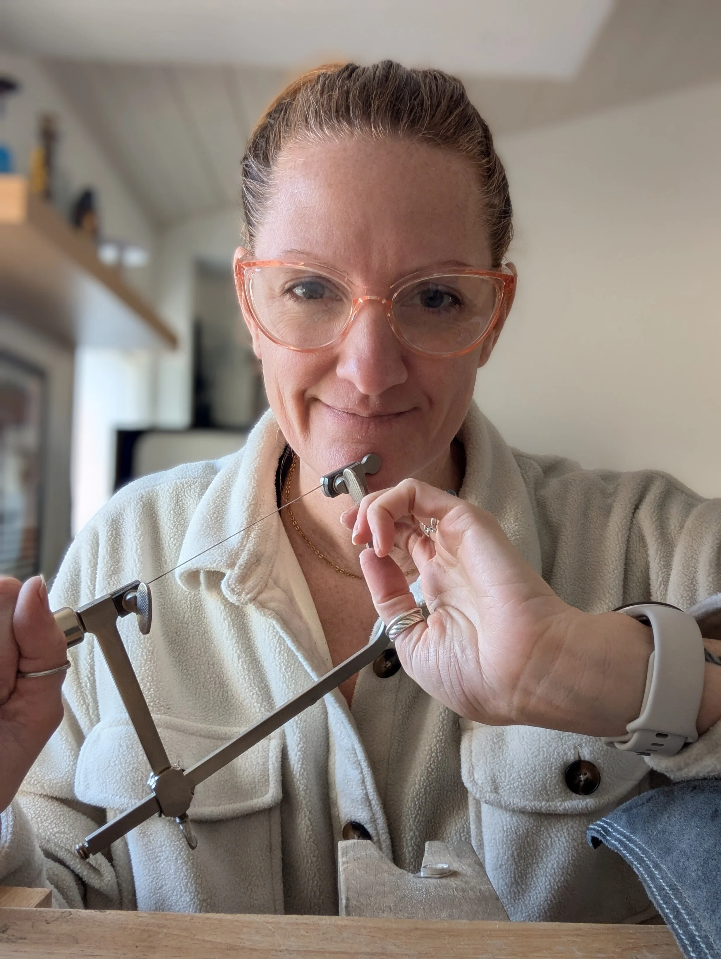 JFOX Jewelry  jewelry + metalworking, open by appointment, woman owned, classes + workshops 