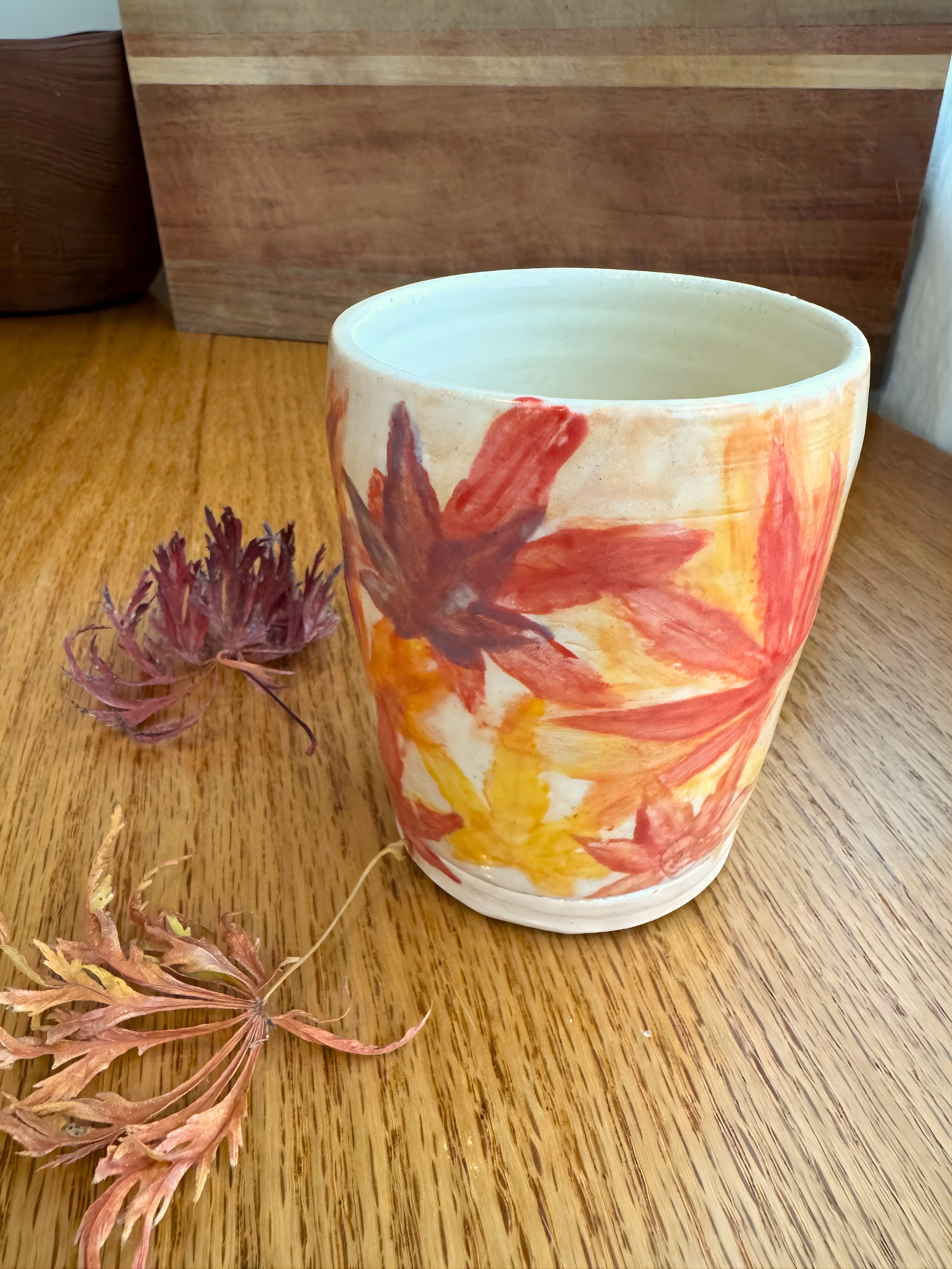 Japanese Maple Leaf Tumbler