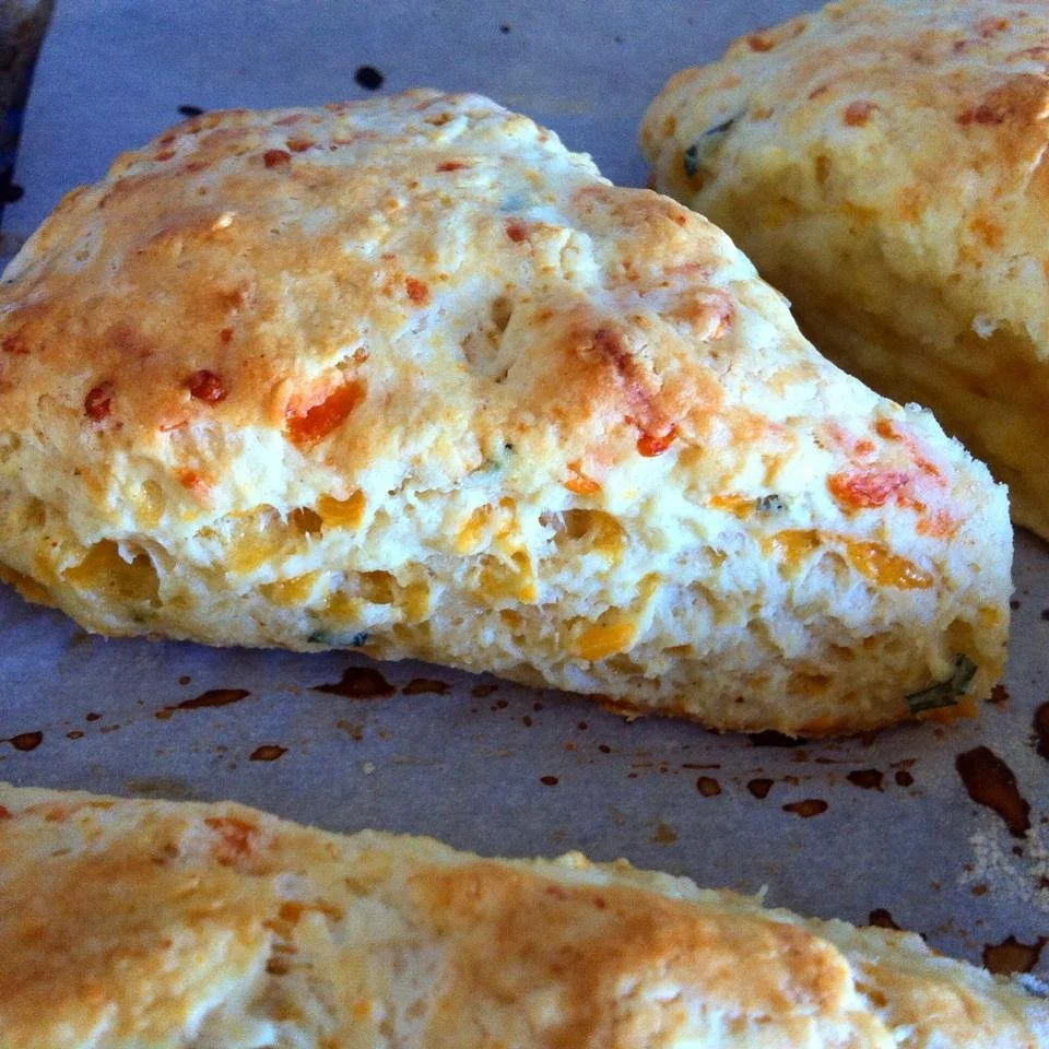 Cheddar Jalapeño Scones