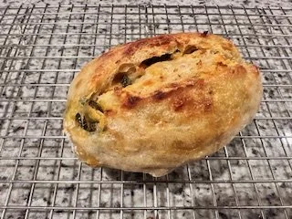 Jalapeño Cheddar Sourdough Loaf