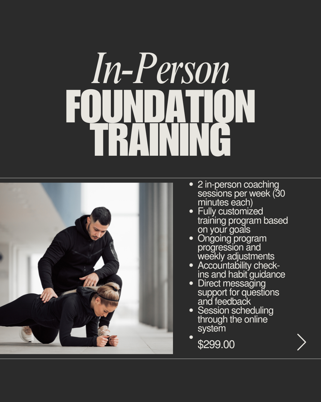 In-Person Foundation Training