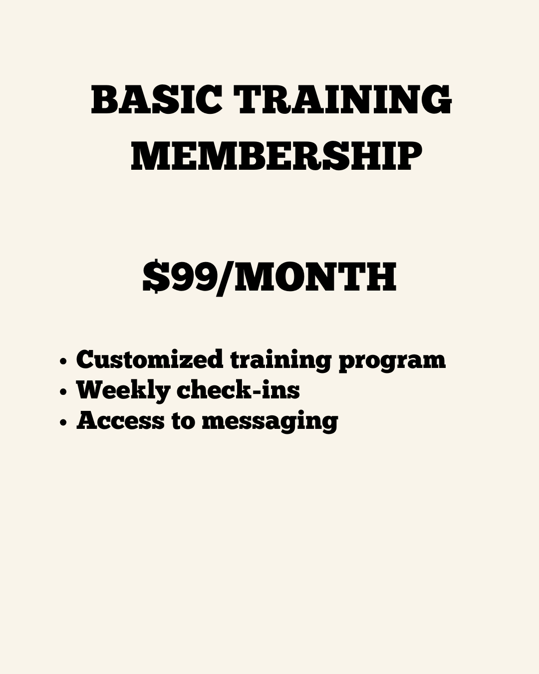 Basic Membership