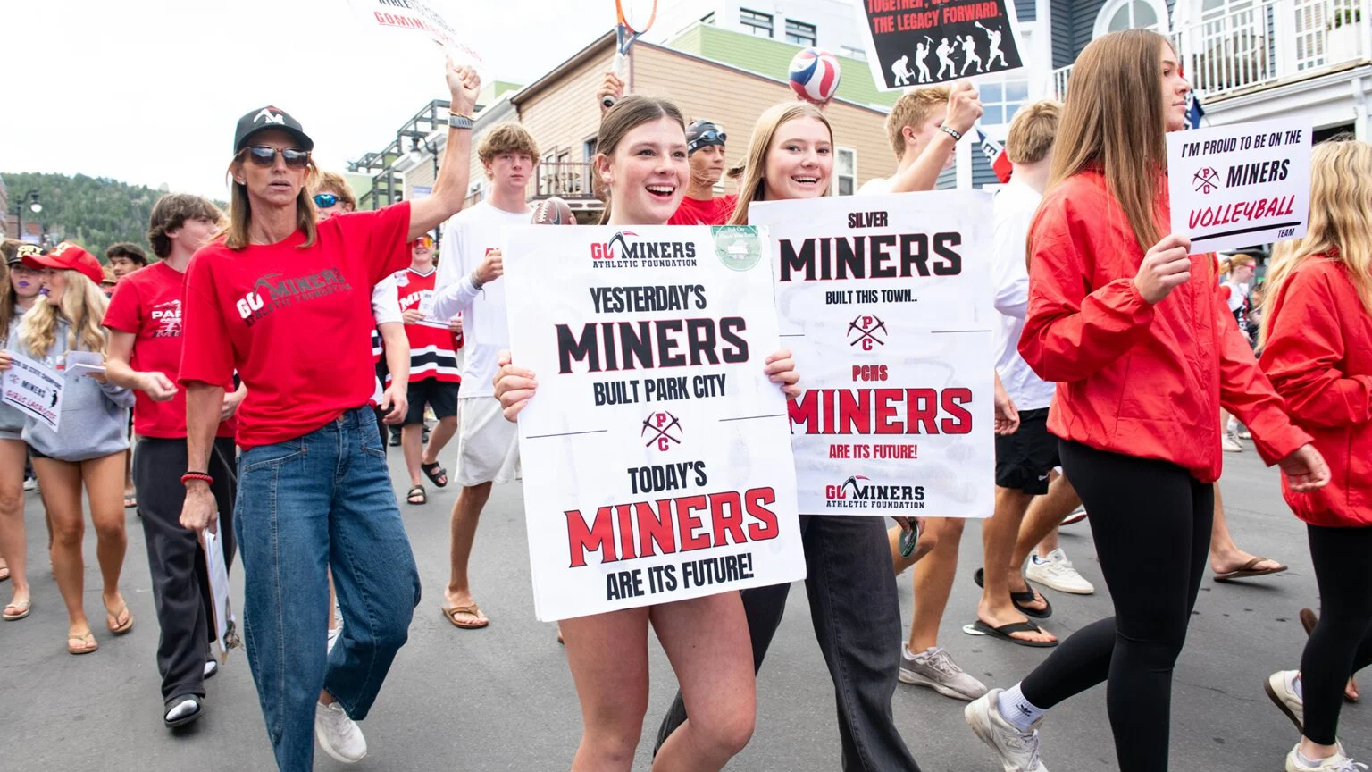TownLift writes about Go Miners on center stage at 130th Miners Day Parade with Friends of Ski Mountain Mining History