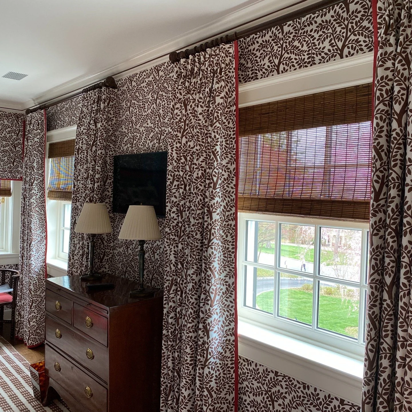 Welcome to Drapery Design&rsquo;s new educational feed, where we will share inspirational photos and offer tips and advice for designing custom window coverings! 
This photo is from a project of ours that was recently featured in the Spring 2026 issu