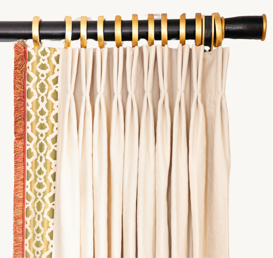 Two-fold Pinch Pleat