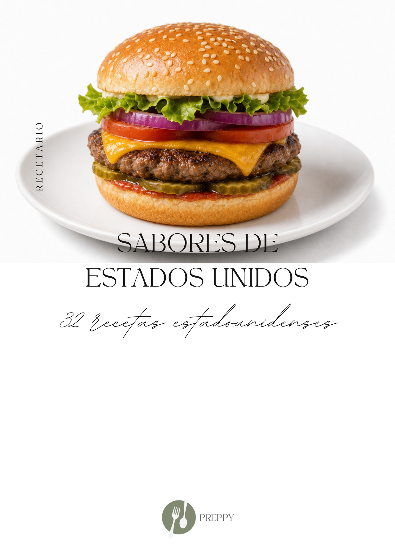 Recetario Estados Unidos Comidas tradicionales (Español)