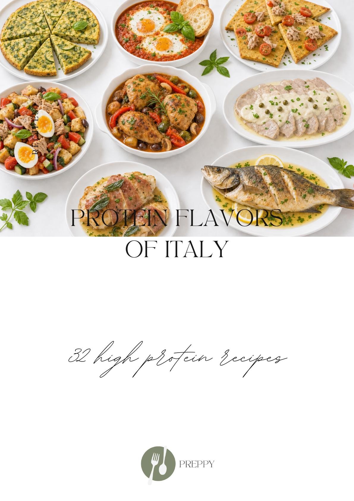 Recetario Italia High protein (English)