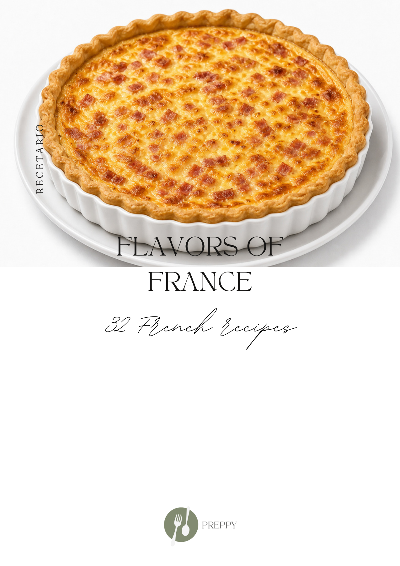 Recetario Francia Traditional meals (English)