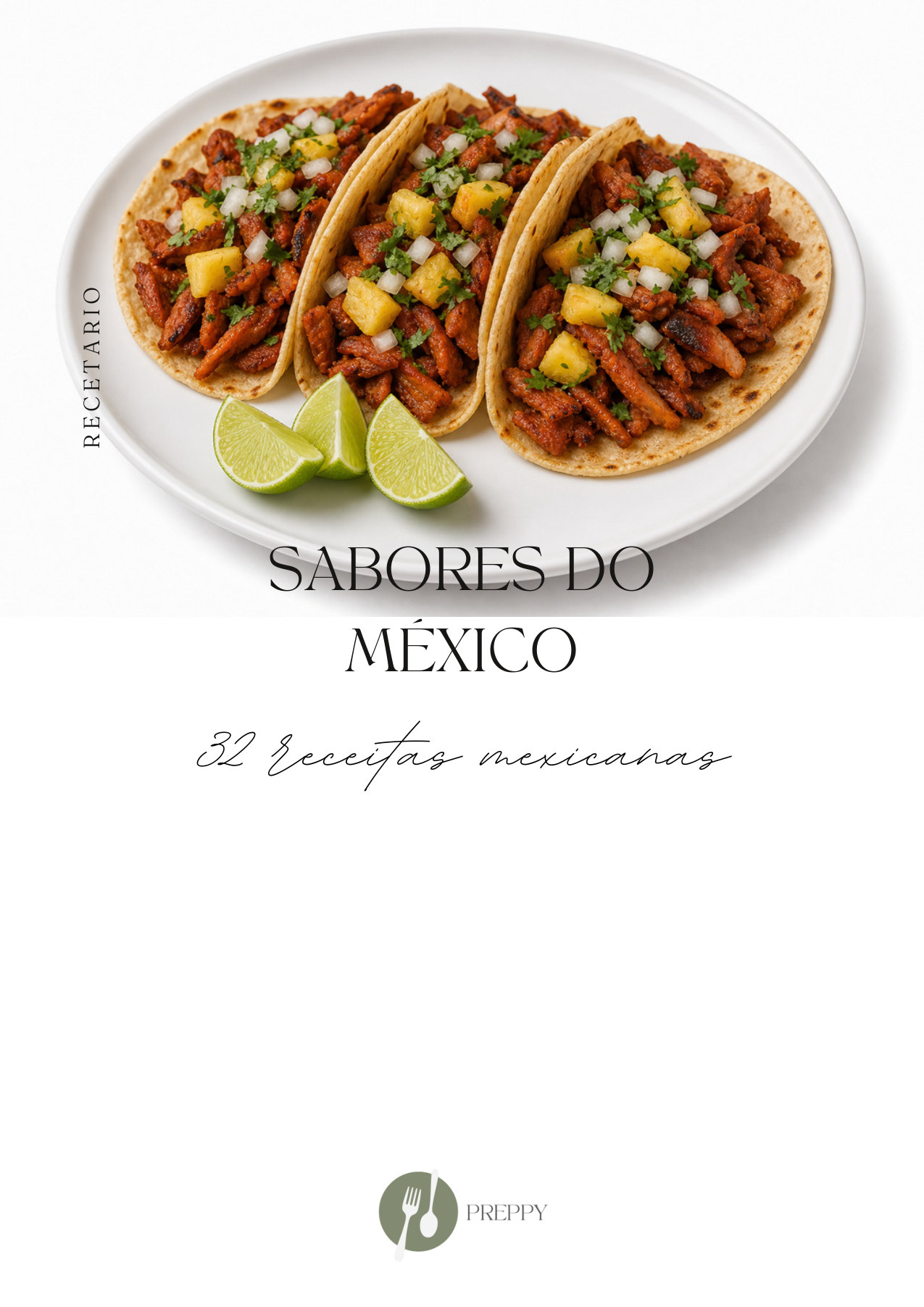 Recetario México Comidas tradicionais (Português)
