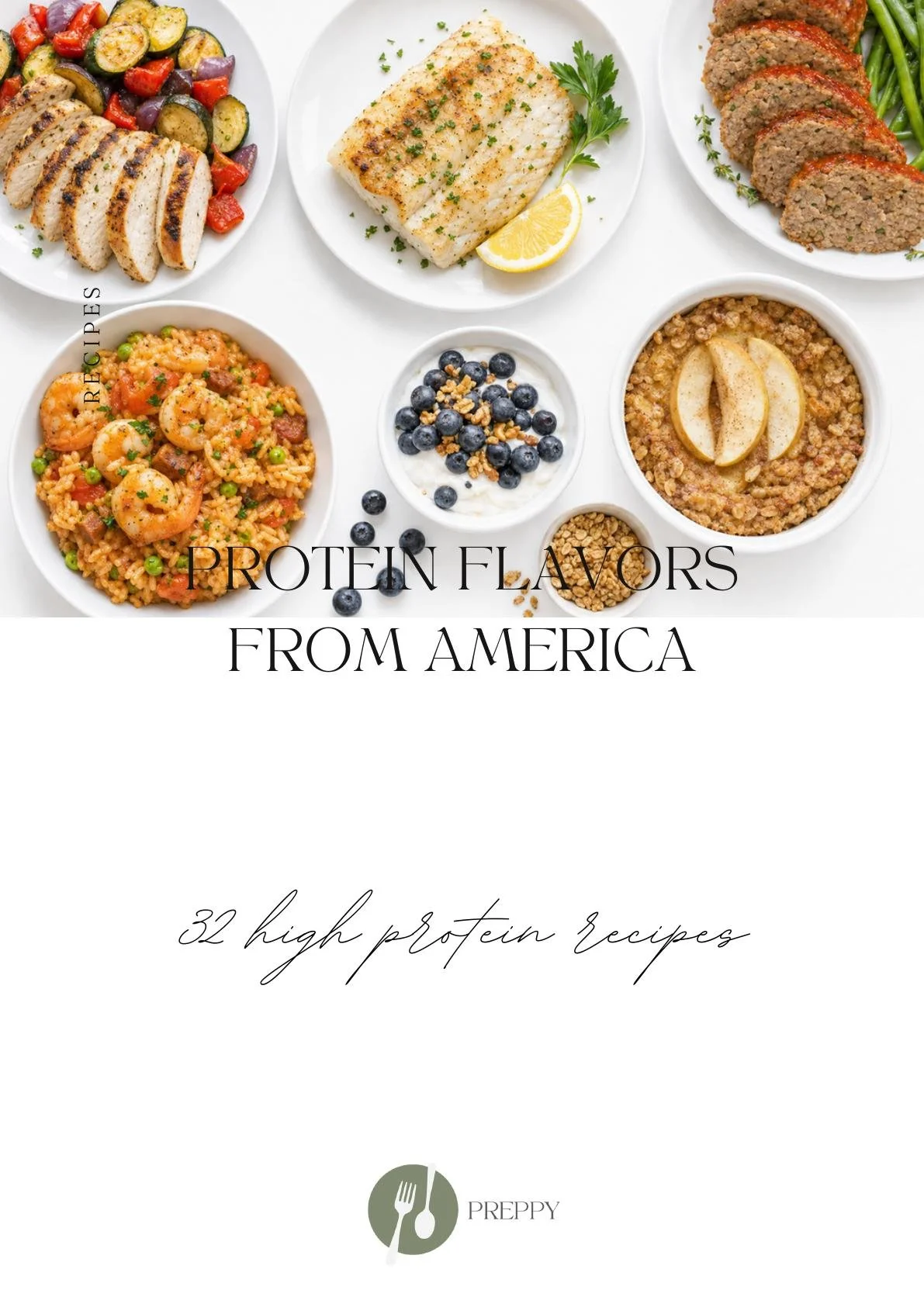 Recetario Estados Unidos High protein (English)