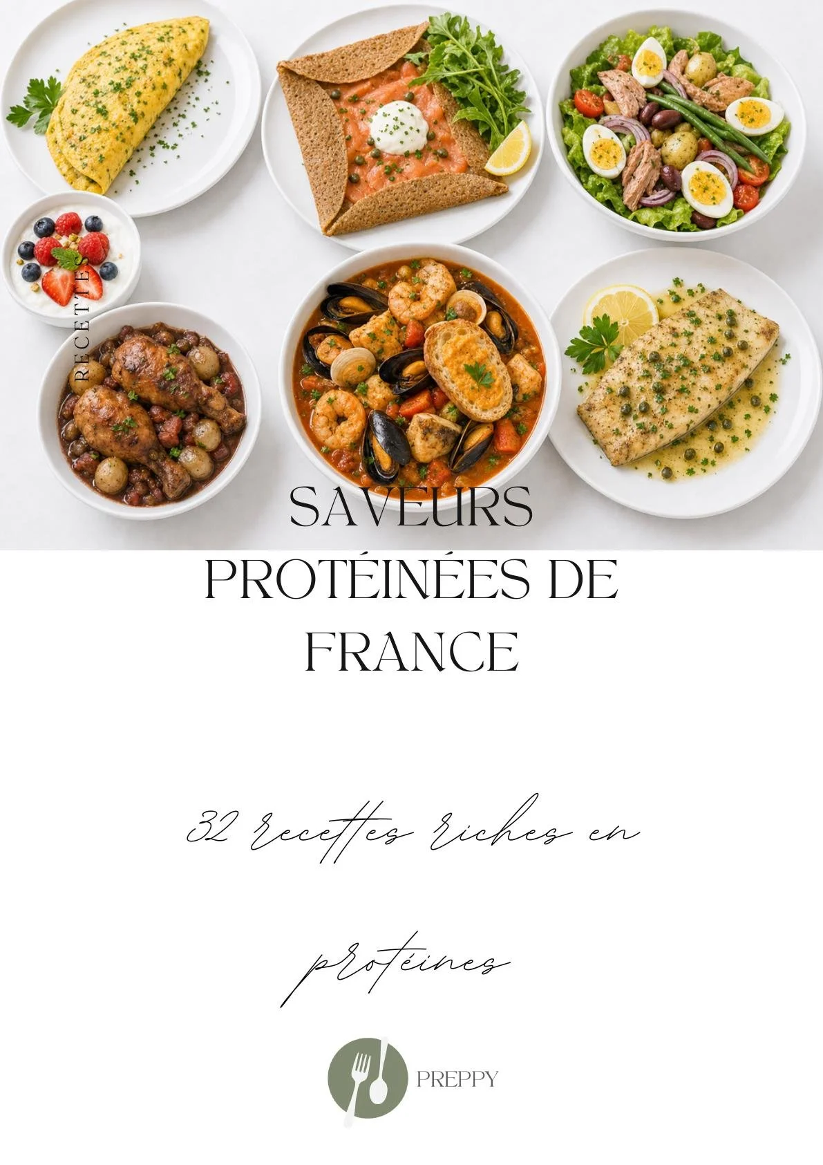 Recetario Francia Riche en protéines (Français)