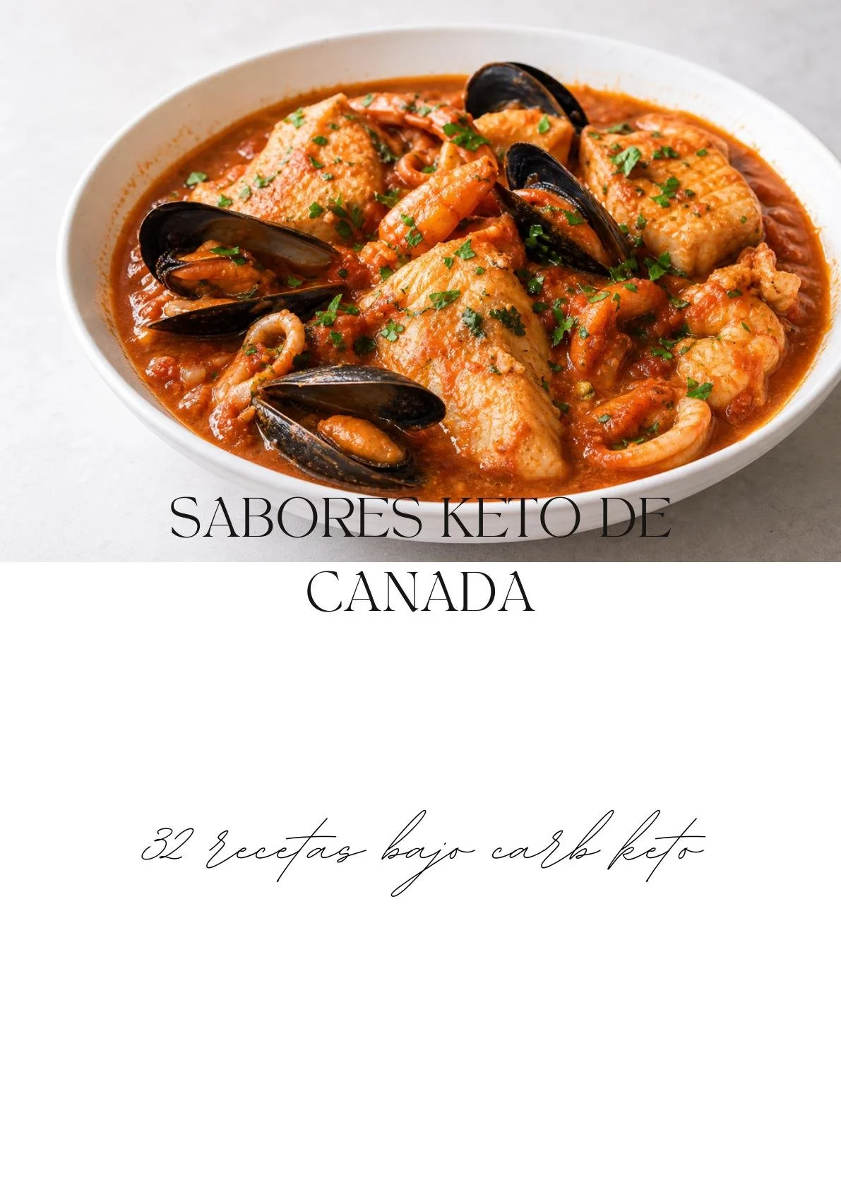 Recetario Canadá Bajo carb keto (Español)