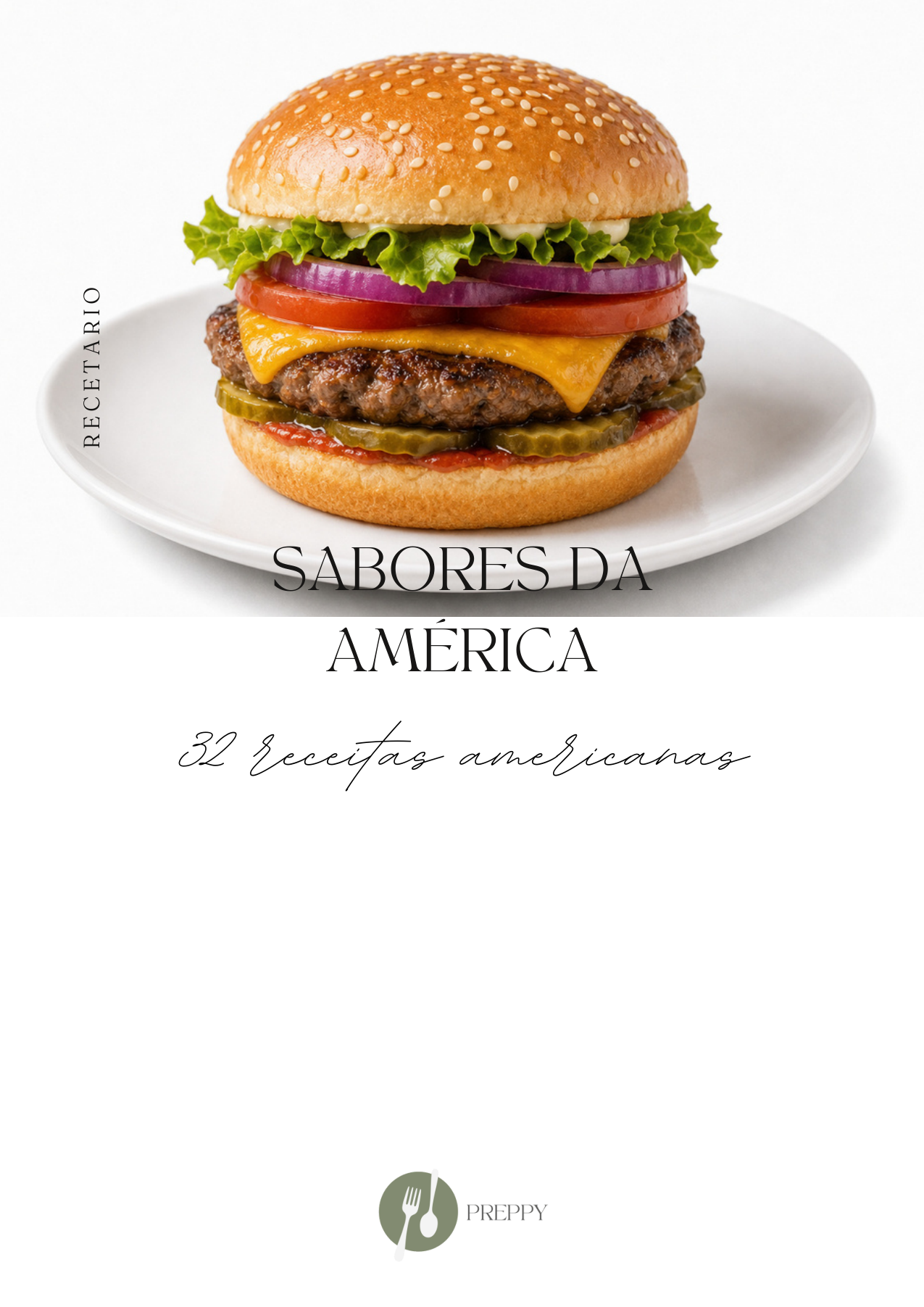 Recetario Estados Unidos Comidas tradicionais (Português)