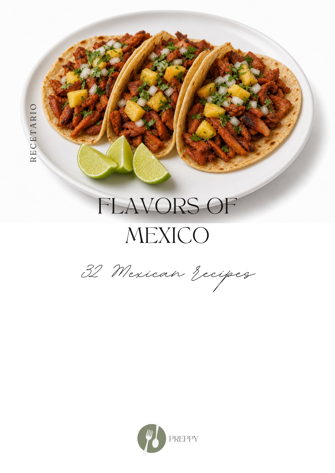 Recetario México Traditional meals (English)