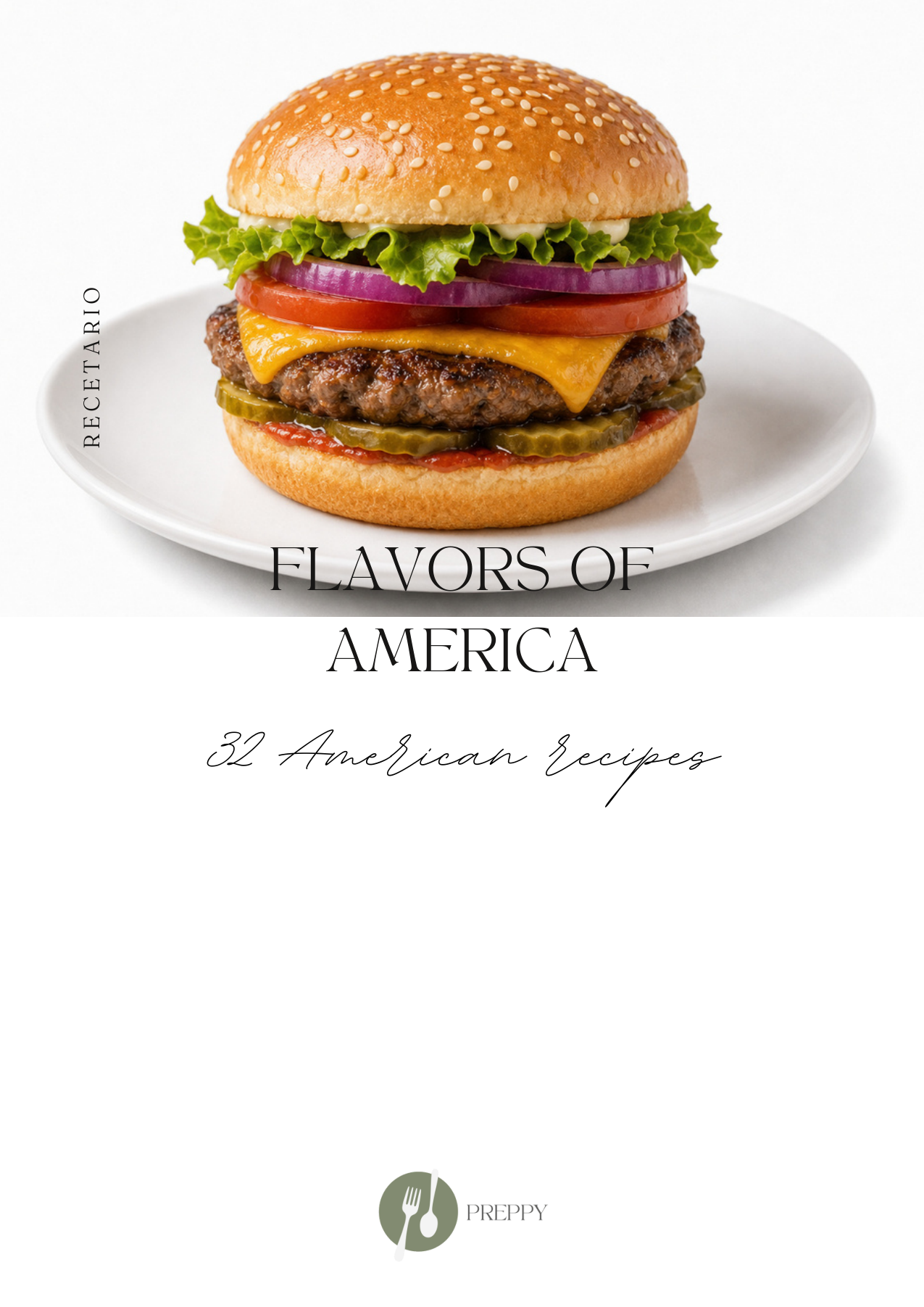 Recetario Estados Unidos Traditional meals (English)
