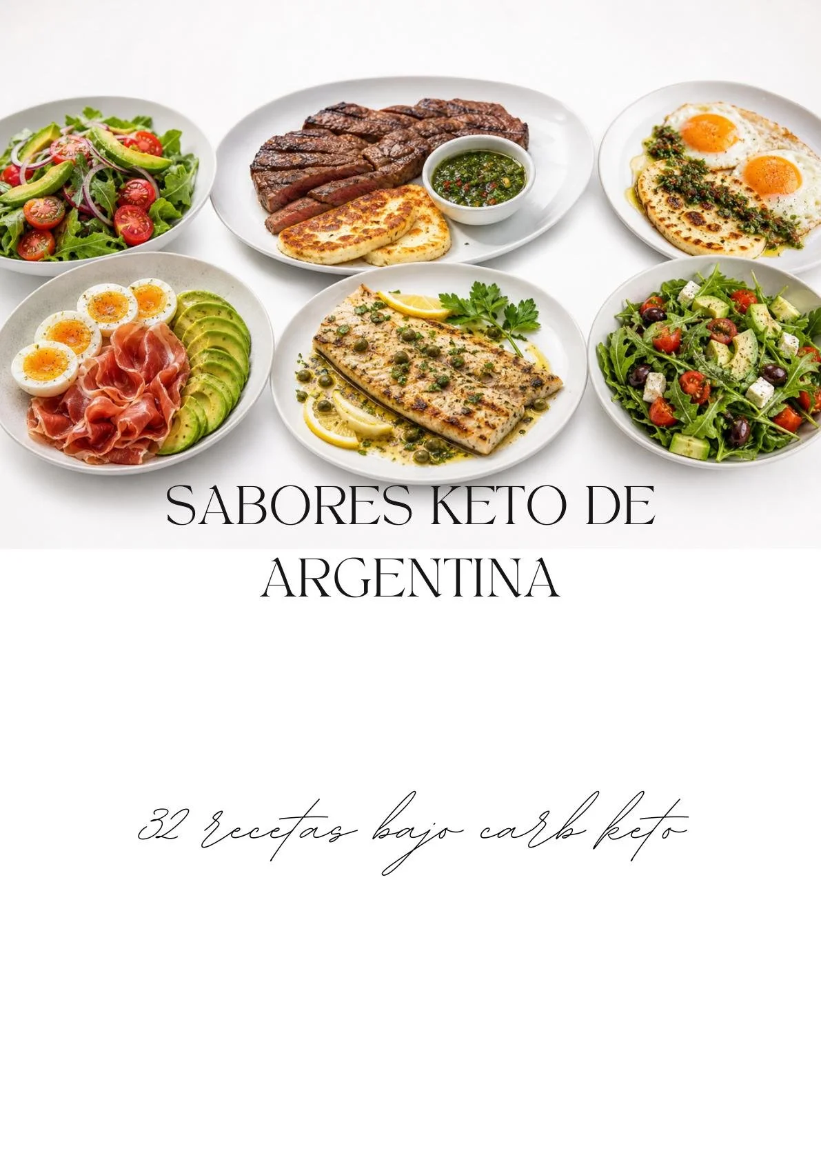 Recetario Argentina Bajo carb keto (Español)