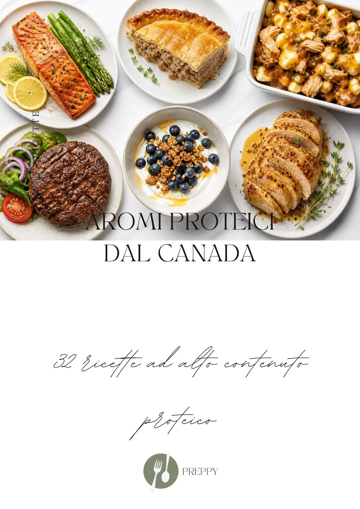Recetario Canadá Alta proteina (Italiano)