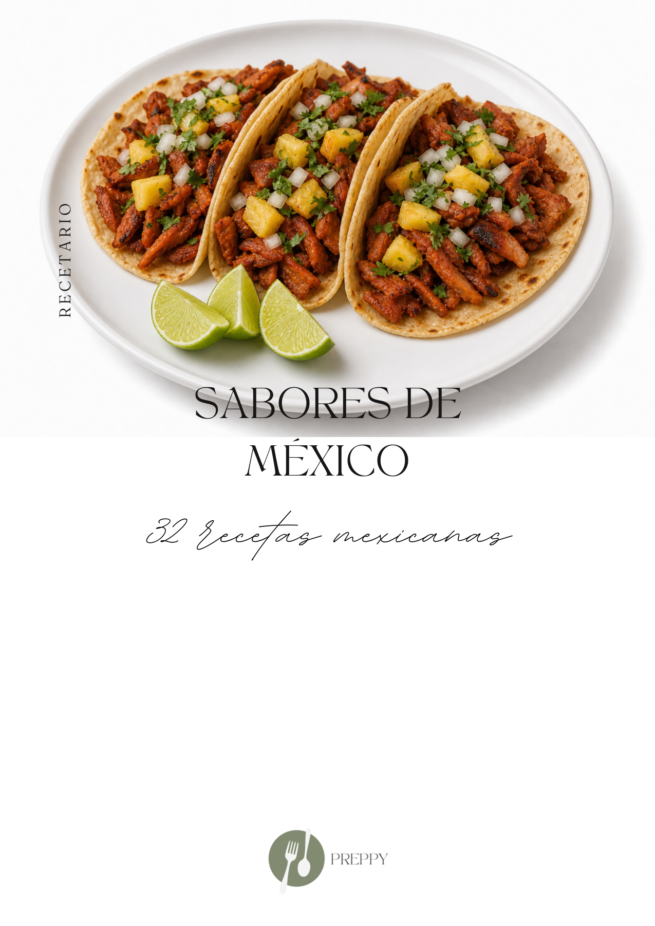Recetario México Comidas tradicionales (Español)
