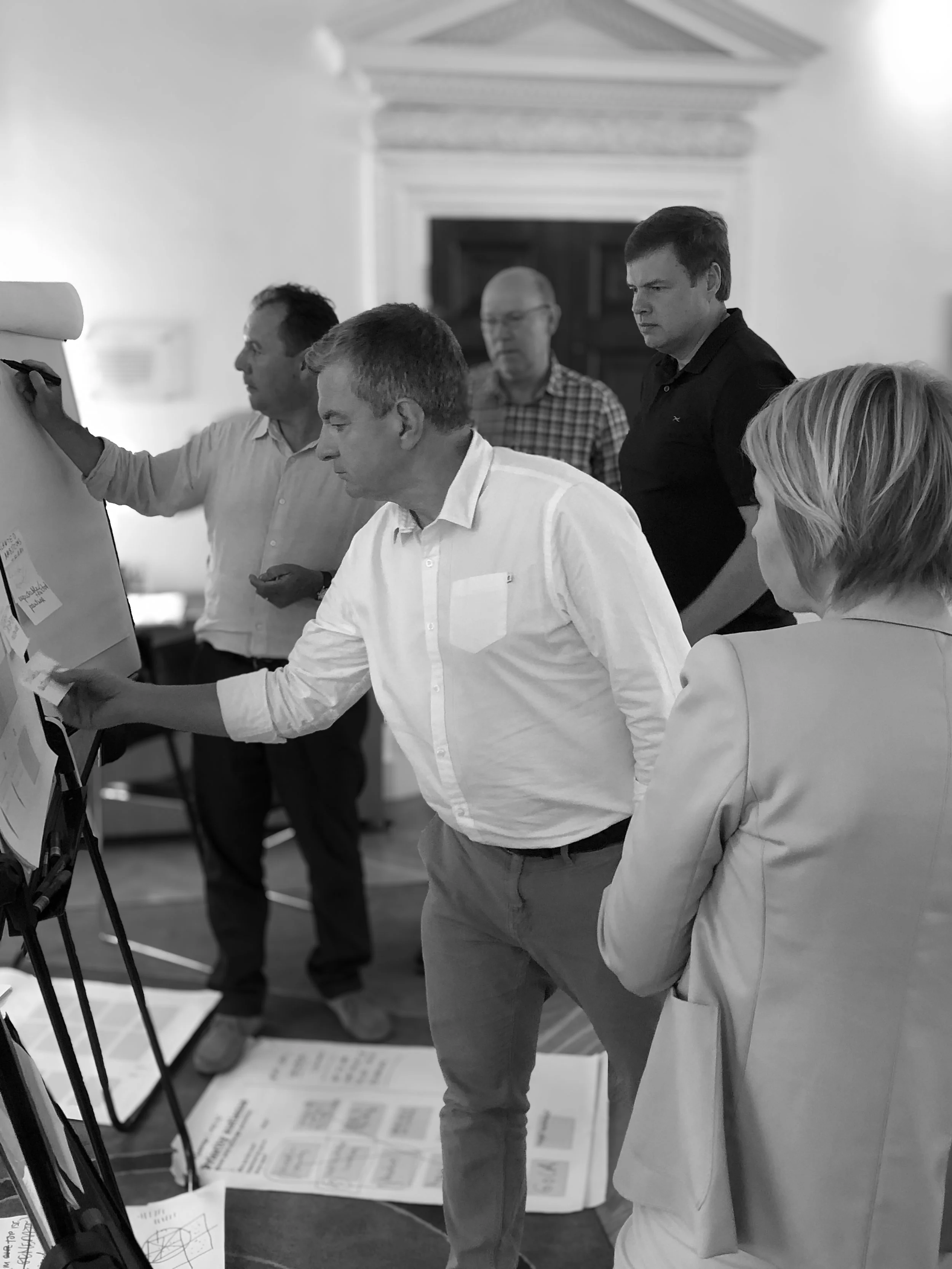 leadership team at work-whyou