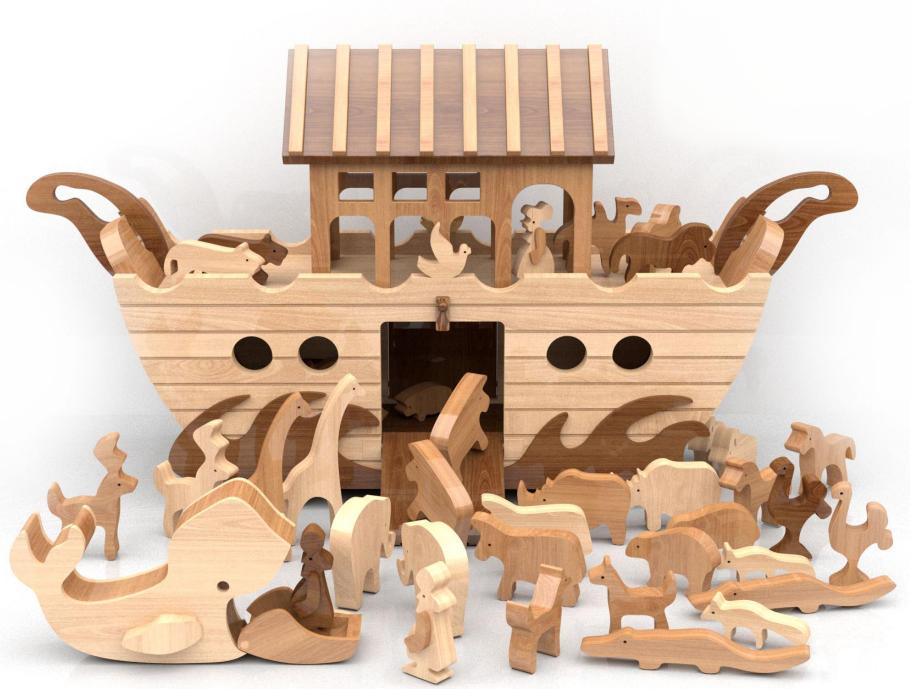 Noah's Ark Toy Set