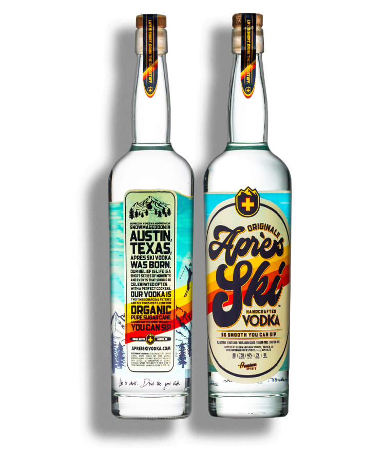 Aprés Ski Vodka (750ml)