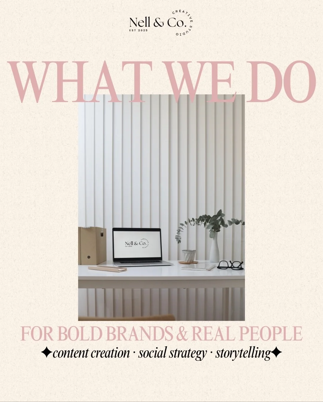 content creation, social strategy, storytelling and more all under one studio.

whether you&rsquo;re building a brand, planning an event, or just ready for your content to finally feel aligned, we&rsquo;ve got you. ✨

swipe to see what we do + how we