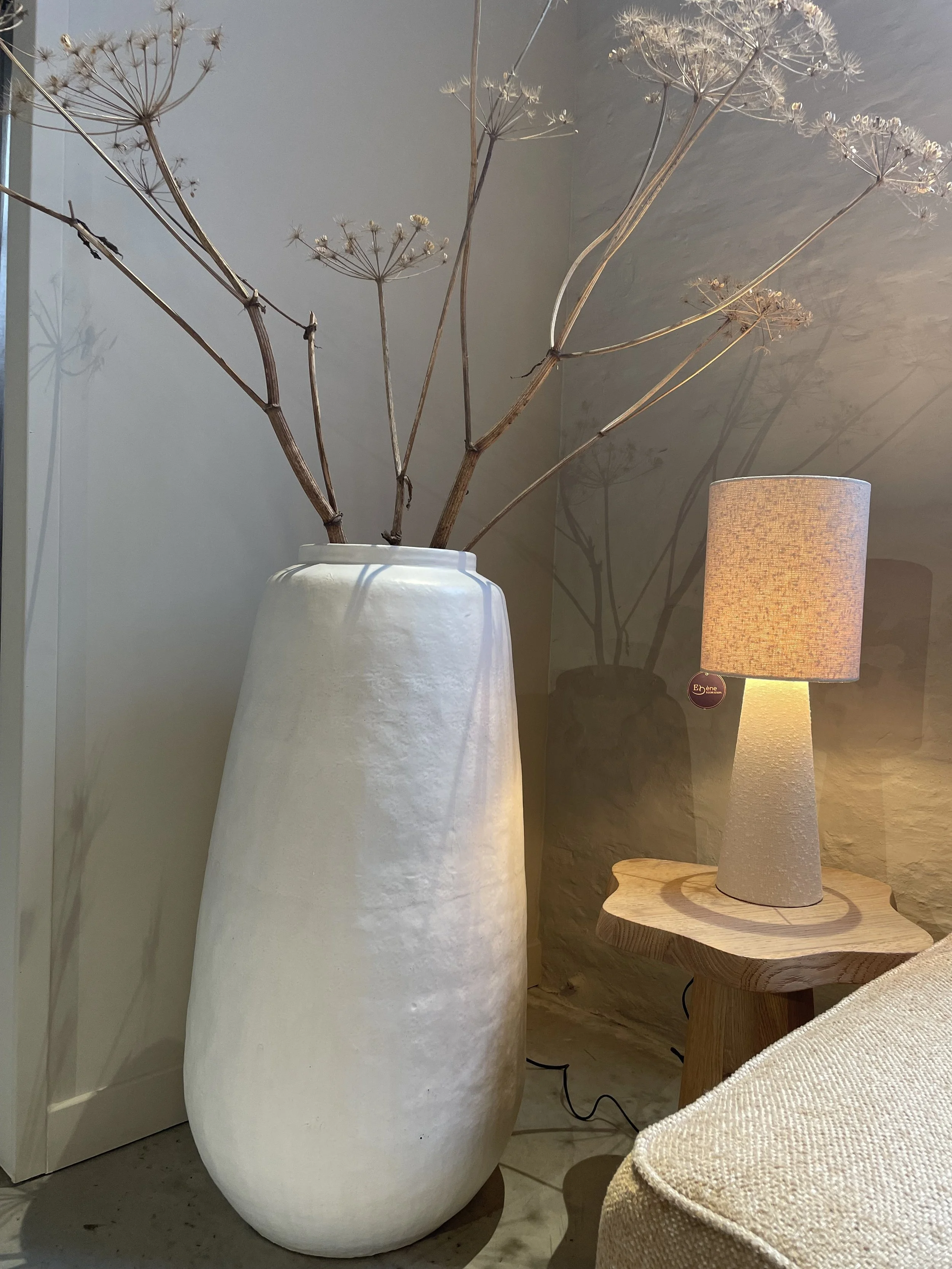 Vase en terre cuite émaillée.