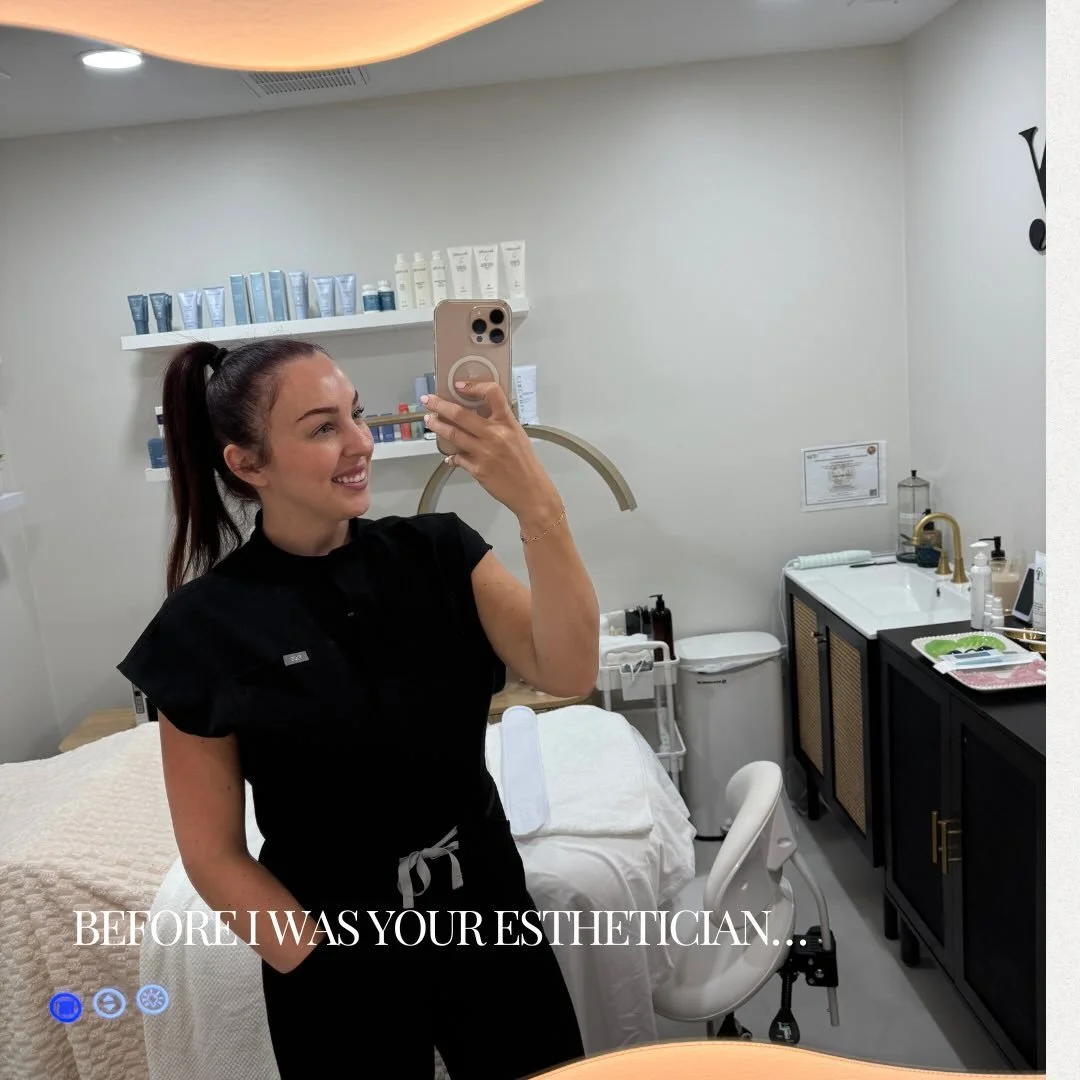 Fun fact&hellip; I worked in marketing for the last decade before completely switching careers. I have wanted to become an esthetician for 5+ years which is why I pursued marketing roles within the beauty industry in the past. So grateful that I&rsqu