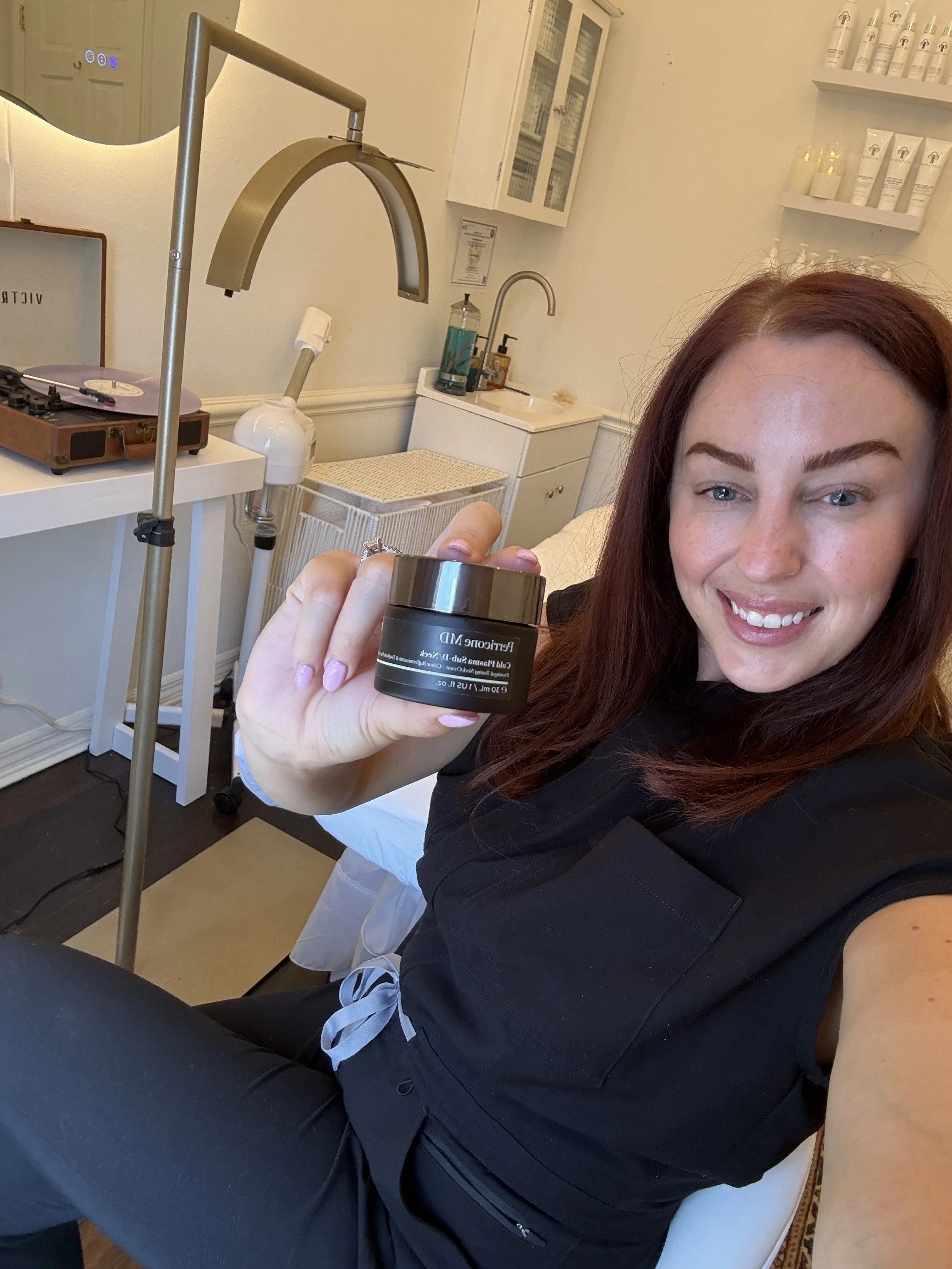 Photo _ Selfie with Product in Treatment Room.JPG