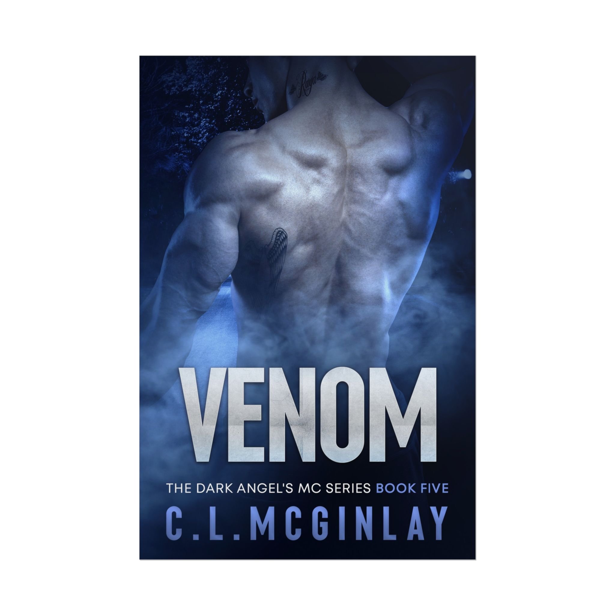 Venom Book Cover Wall Art