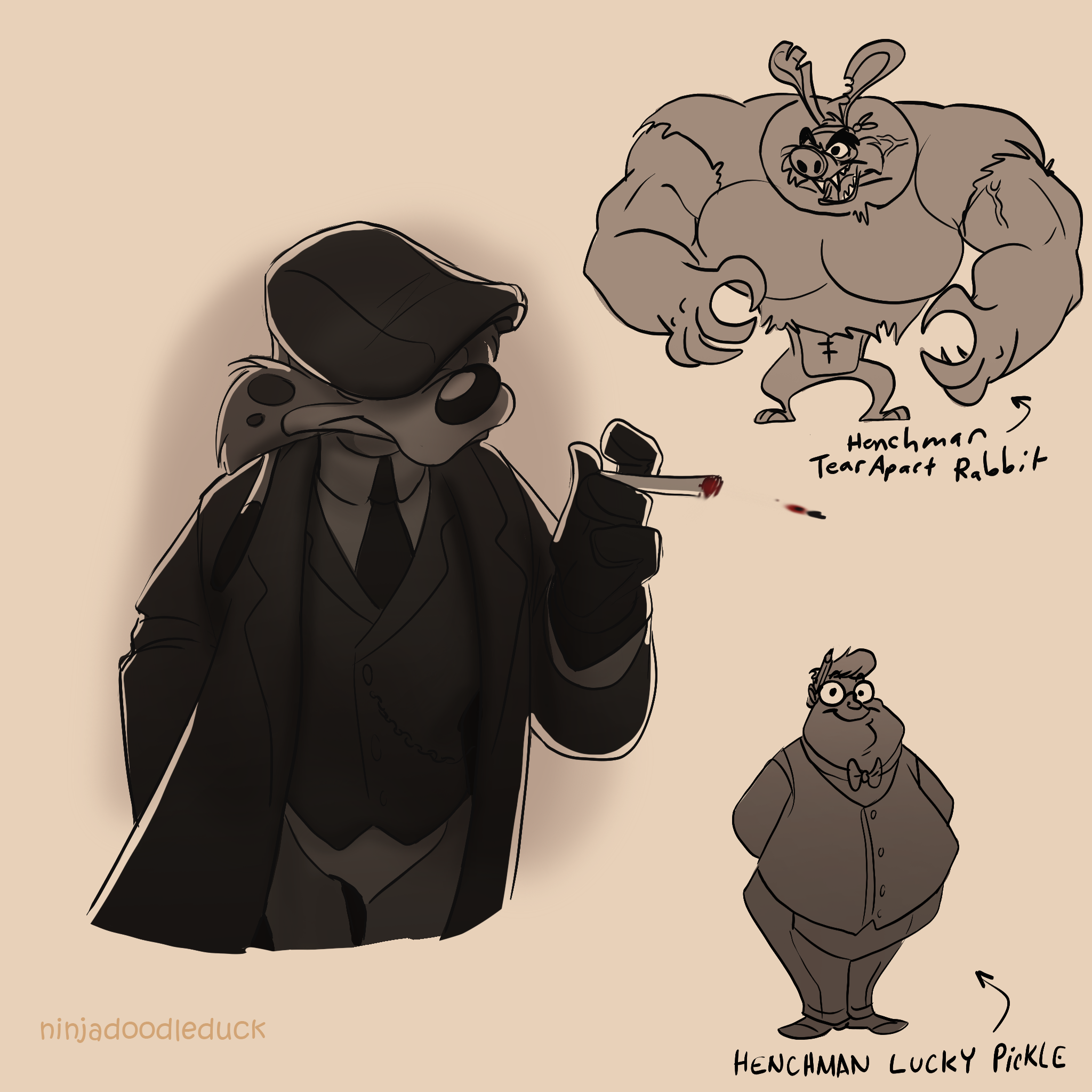 Henchmen and more nega Bonkers