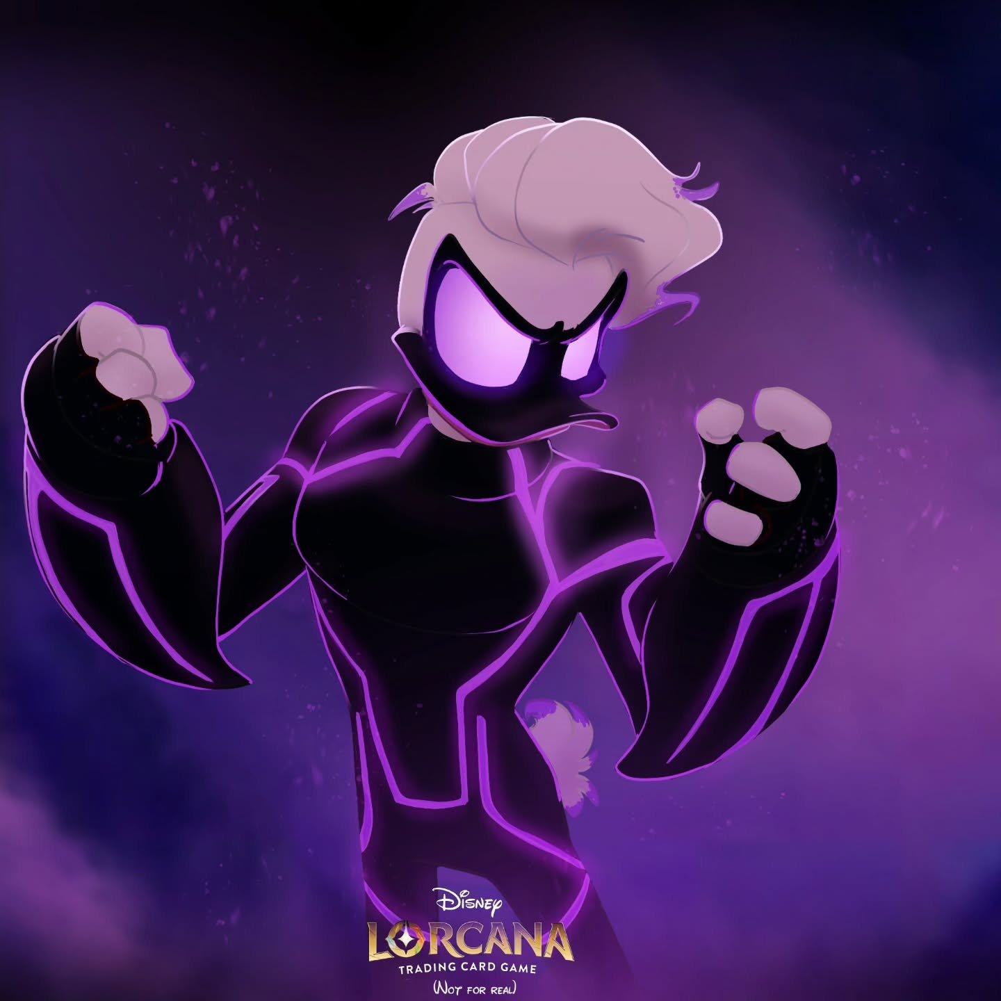 Oh man! :O my Brice Hampton Disney Lorcana Card just went live on *cOUGH*mUmBLe😗 it's definitely real tho! Sure is. You know, I've been a fan of Brice his whole life so getting to work on his card was just incredible. 

Believe it or not this fake A