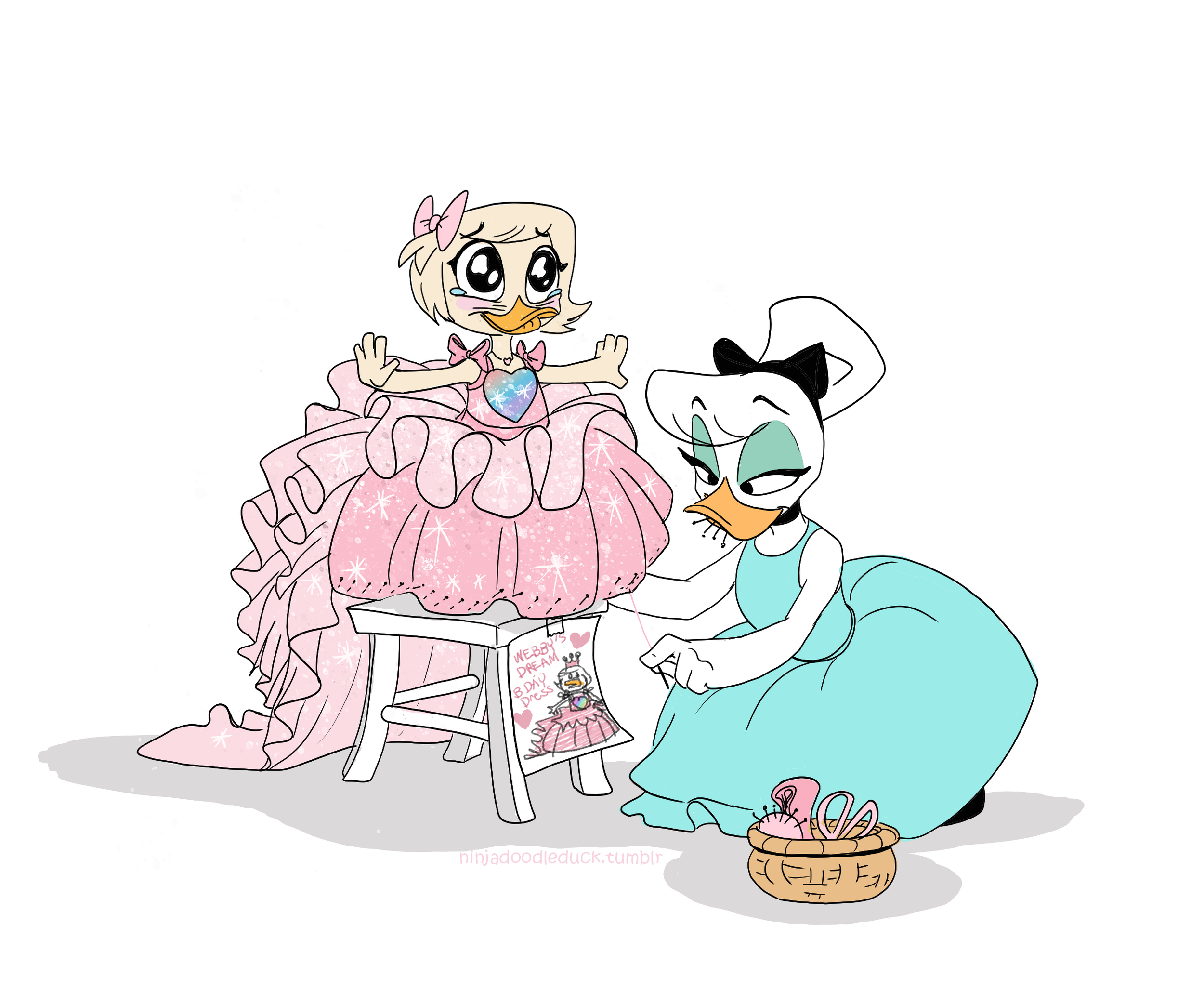 Webby's birthday dress